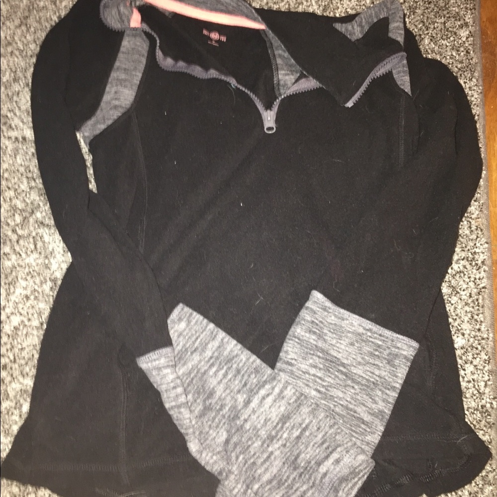 Pullover jogging jacket